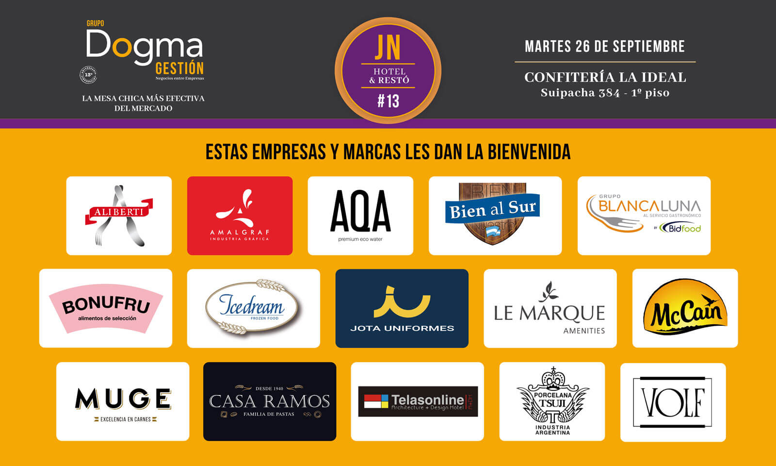 Dogma Gestión - JN Hotel Restó 13 - Confitería La Ideal, CABA
